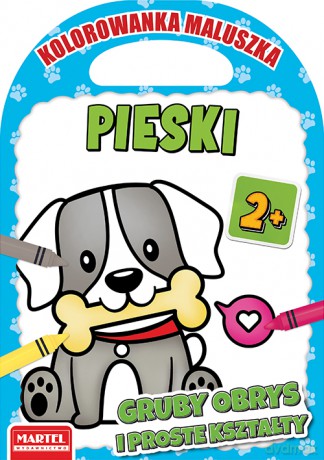 Pieski. Kolorowanka maluszka - Hubert Włodarczyk [KSIĄŻKA]