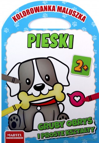 Pieski. Kolorowanka maluszka - Hubert Włodarczyk [KSIĄŻKA]