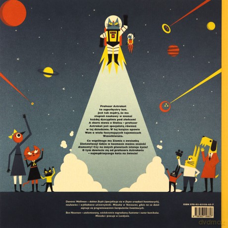 Profesor Astrokot odkrywa kosmos - Dominic Walliman, Ben Newman [KSIĄŻKA]