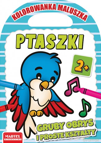Ptaszki. Kolorowanka maluszka - Hubert Włodarczyk [KSIĄŻKA]