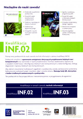 Sieci komputerowe Kwalifikacja INF.02 Podręcznik Część 3 - Sylwia Osetek, Krzysztof Pytel [KSIĄŻKA]