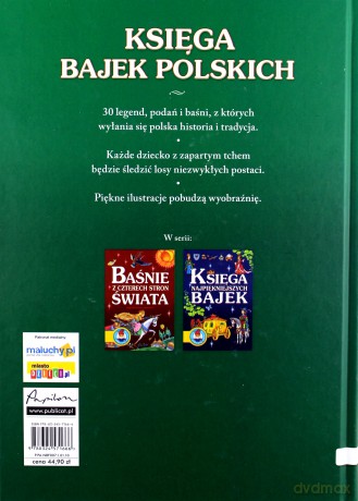 Księga Bajek Polskich (twarda) [KSIĄŻKA]