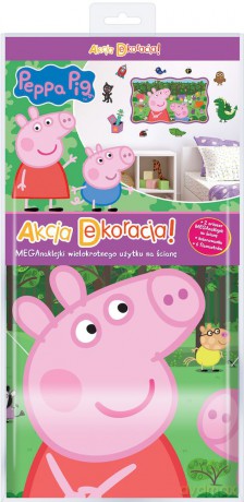 Świnka Peppa. Akcja Dekoracja [KSIĄŻKA]