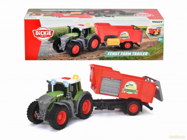 Traktor z przyczepą 26 cm FARM