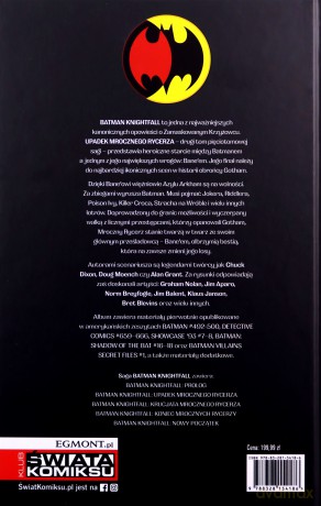 Upadek Mrocznego Rycerza. Batman Knightfall (Tom 2) [KOMIKS]