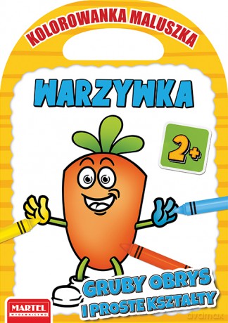 Warzywka. Kolorowanka maluszka - Hubert Włodarczyk [KSIĄŻKA]