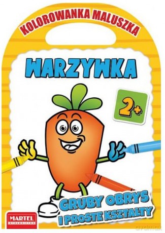 Warzywka. Kolorowanka maluszka - Hubert Włodarczyk [KSIĄŻKA]