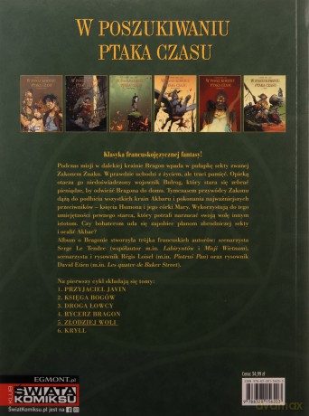 Złodziej woli. W poszukiwaniu Ptaka Czasu (Tom 5) - Serge Le Tendre, Régis Loisel, David Etien [KOMIKS]