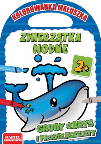 Zwierzątka wodne. Kolorowanka maluszka - Hubert Włodarczyk [KSIĄŻKA]