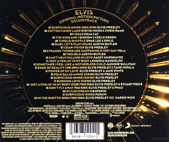 ELVIS soundtrack [CD]