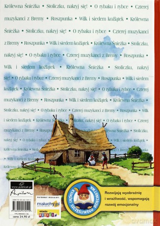Najpiękniejsze Baśnie Braci Grimm (twarda) - Jacob I Wilhelm Grimm [KSIĄŻKA]