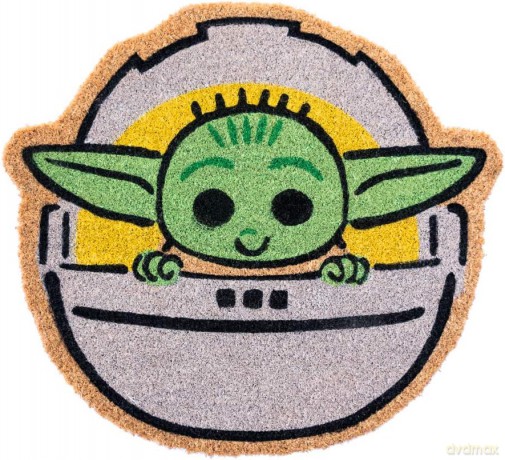 STAR WARS THE MANDALORIAN DIE-CUT SHAPED DOORMAT / wycieraczka pod drzwi Gwiezdne Wojny Mandalorian - Baby Yoda