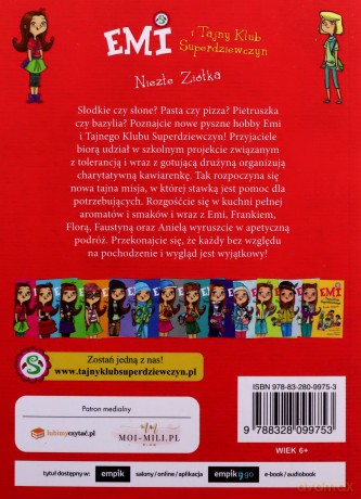 Emi i Tajny klub superdziewczyn (Tom 12) Niezłe ziółka - Agnieszka Mielech [KSIĄŻKA]