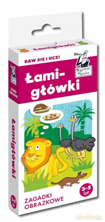 Łamigłówki. Zagadki obrazkowe. Kapitan Nauka - Natalia Minge, Krzysztof Minge [KSIĄŻKA]
