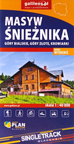 Masyw Śnieżnika Mapa turystyczna 1: 40 000