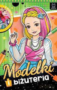 Modelki i biżuteria. Z naklejkami - Anna Podgórska [KSIĄŻKA]