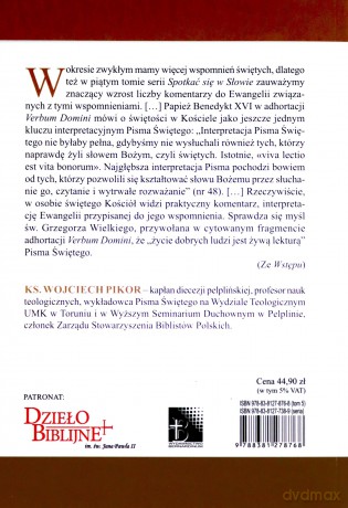 Spotkać się w Słowie (Tom 5) Okres zwykły 10-18 tydzień - Wojciech Pikor [KSIĄŻKA]