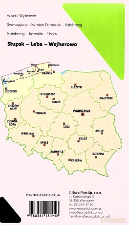Wybrzeże Mapa tras rowerowych