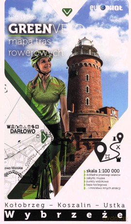 Wybrzeże środkowe Mapa tras rowerowych