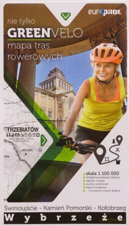 Wybrzeże zachodnie Mapa tras rowerowych
