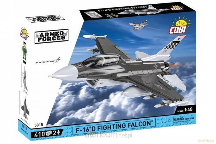 Armed Forces Samolot F-16D Flighting Falcon [KLOCKI]