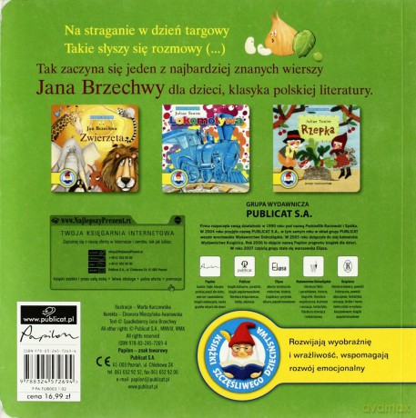 Na Straganie Klasycy Dzieciom (twarda) - Jan Brzechwa [KSIĄŻKA]