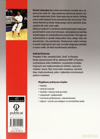 Karate Tradycyjne (broszurowa) - Andrzej Zarzeczny [KSIĄŻKA]