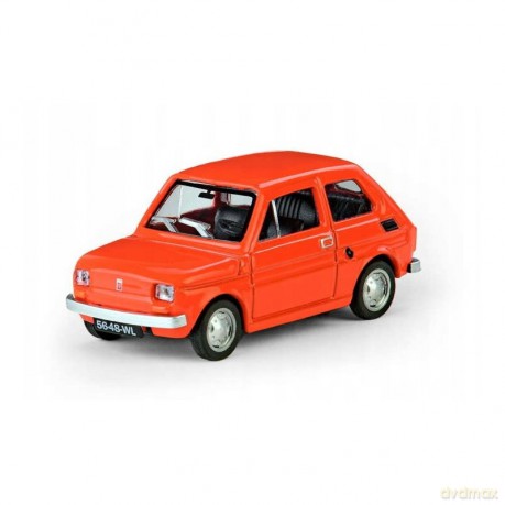 Fiat 126P czterdziestolatek czerwony