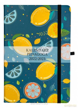 Kalendarz 2022/23 A5 tygodniowy Salsa cytryna [KALENDARZ]