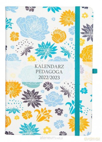 Kalendarz 2022/23 A5 tygodniowy Salsa kwiaty [KALENDARZ]