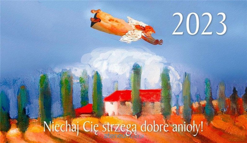 Kalendarz 2023 trójdzielny - Niechaj Cię strzegą.. [KALENDARZ]
