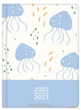 Kalendarz książkowy 18M 2022/2023 Meduzy [KALENDARZ]