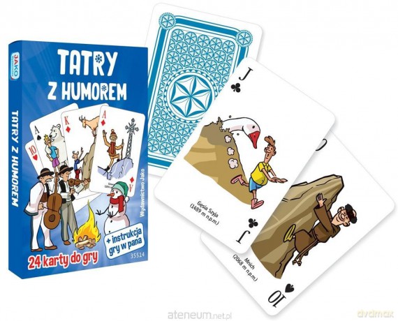 Karty do gry.Tatry z humorem [KARTY]