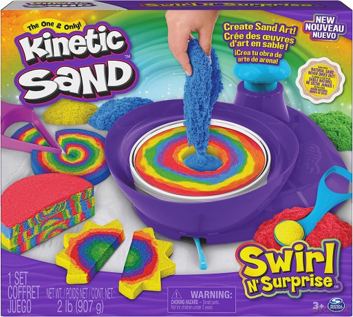 Kinetic Sand - Zakręcone kolory