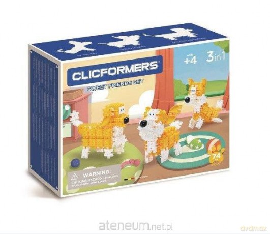 Klocki Clicformers Sweet Friends 74 el. [KLOCKI]