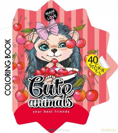 Kolorowanka Curly z naklejkami BR Gwiazdka 2206 [KSIĄŻKA]