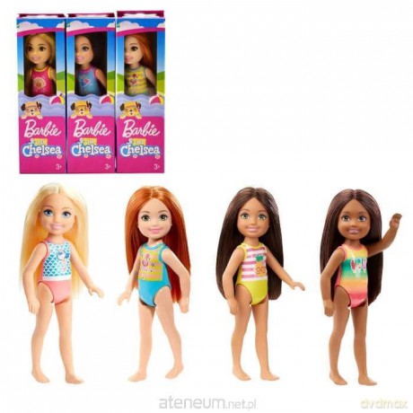 Lalka Barbie Chelsea Beach 13 cm mix