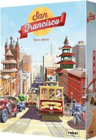 San Francisco (edycja polska) REBEL [GRA PLANSZOWA]