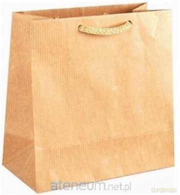 Torebka papierowa eko średnia 16 x 8 x 26 cm