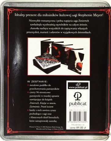 Pamiętniki Pisane O Zmierzchu - 4 Pamiętniki W Metalowym Pudełku (twarda) [KSIĄŻKA]
