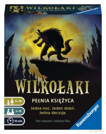 Wilkołaki. Pełnia księżyca [GRA PLANSZOWA]