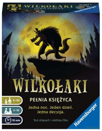 Wilkołaki. Pełnia księżyca [GRA PLANSZOWA]