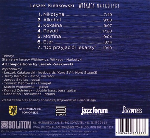 Witkacy - Narkotyki [CD]