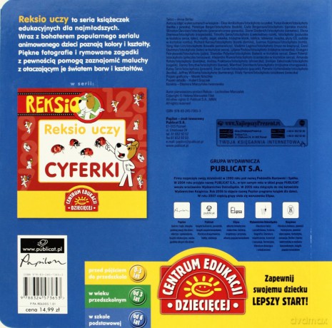 Reksio Uczy Kolory I Kształty (twarda) [KSIĄŻKA]