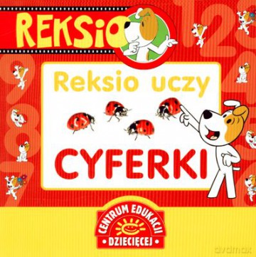 Reksio Uczy Cyferki (twarda) [KSIĄŻKA]