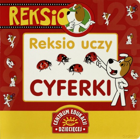 Reksio Uczy Cyferki (twarda) [KSIĄŻKA]