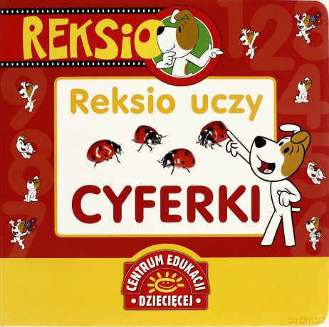 Reksio Uczy Cyferki (twarda) [KSIĄŻKA]