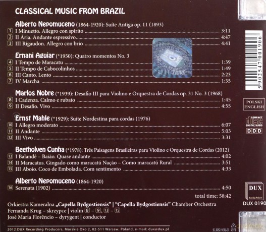 Classical Music From Brazil [CD]