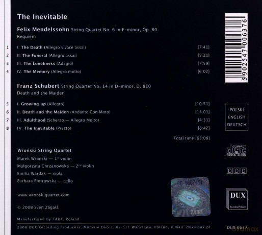 Marek Wroński: The Inevitable [CD]