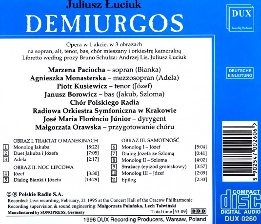 Demiurgos [CD]